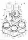 Fig. 01 - Articulated sample container rack apparatus, rack conveyor systems, and methods of conveying sample containers