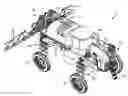Fig. 01 - Machine suspension and height adjustment