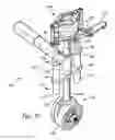 Fig. 16 - Machine suspension and height adjustment