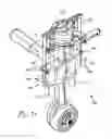Fig. 22 - Machine suspension and height adjustment