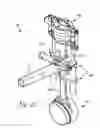 Fig. 24 - Machine suspension and height adjustment