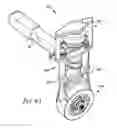 Fig. 44 - Machine suspension and height adjustment