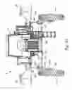 Fig. 46 - Machine suspension and height adjustment