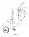 Fig. 04 - Foldable jogging stroller frame with an auto-swiveling mechanism for rear wheel sets thereof