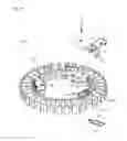 Fig. 09 - Stator assembly for motor with hall sensor bracket