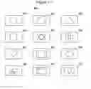 Fig. 17 - Method and device for displaying images and text in accordance with a selected pattern
