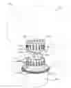 Fig. 01 - Lighting device with overlapping and offset heat sinks