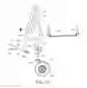 Fig. 11 - Platform lift trailer and coupling system