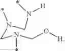 Fig. 43 - Methods of preparing polyhemiaminals and polyhexahydrotriazines