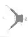 Fig. 03 - Implantable support with dilator attached to arm