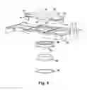 Fig. 06 - Gas turbine engine combustor with CMC heat shield and methods therefor