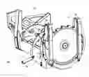 Fig. 01 - Debris vent for a saw blade housing