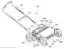 Fig. 01 - Cross flow horizontal rotary lawn mower with airfoil blades