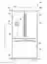 Fig. 01 - Refrigerator appliance with variable temperature compartment
