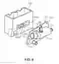 Fig. 10 - Structure for retaining temperature sensing device and internal combustion engine provided with same