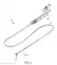 Fig. 07 - Sensor assembly tethered within catheter wall