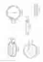 Fig. 33 - Cap and container with write-on surface and writing implement holder