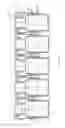 Fig. 14 - Supporting structure for supporting containers for substances for medical, pharmaceutical or cosmetic applications as well as transport and packaging container comprising the same