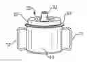 Fig. 01 - Cup and lid for persons with drink difficulties