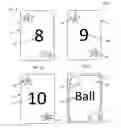 Fig. 04 - Ball & jacks playing cards game