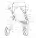 Fig. 01 - Collapsible two seat perambulator