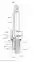 Fig. 01 - Spark plug with center electrode for internal combustion engine