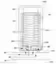 Fig. 01 - Field-replaceable bank of immersion-cooled electronic components and separable heat sinks