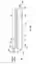 Fig. 08 - Field-replaceable bank of immersion-cooled electronic components and separable heat sinks