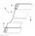 Fig. 09 - Concealable Clamping System for Mounting Partitions