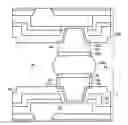 Fig. 01 - Copper bump structures having sidewall protection layers