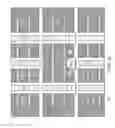 Fig. 12 - High density field effect transistor design including a broken gate line