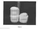 Fig. 06 - Golf balls having foam center containing clay particulate