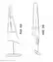 Fig. 19 - Method of making continuous folded and creased waistband and collar stand