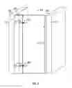Fig. 02 - Shower door assembly