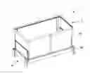 Fig. 01 - Infant bed frame assembly and child bed assembly