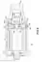 Fig. 09 - Pneumatic motor and pneumatic valve for the same