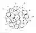 Fig. 01 - TIRE COMPRISING A CARCASS REINFORCEMENT OF WHICH THE REINFORCING ELEMENTS ARE HIGHLY PENETRATED
