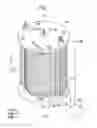 Fig. 02 - High pressure water electrolysis device