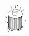 Fig. 01 - Filter element, filter device and method for producing a filter element