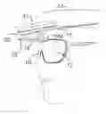 Fig. 01 - PORTABLE AND ADJUSTABLE FAN FOR EYEWEAR