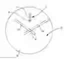Fig. 01 - Device for detecting the position of watch hands