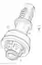 Fig. 10 - Fastener for a vehicle lamp assembly