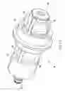 Fig. 16 - Fastener for a vehicle lamp assembly