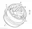 Fig. 23 - Fastener for a vehicle lamp assembly