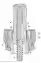 Fig. 29 - Fastener for a vehicle lamp assembly