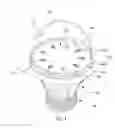 Fig. 04 - Light emitting diode bulb