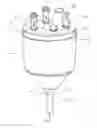 Fig. 01 - Hybrid heating apparatus applicable to the moving granular bed filter