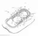 Fig. 01 - Battery well for a medical testing device
