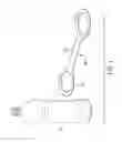 Fig. 02 - SYSTEM FOR CONVERTING A WATER BOTTLE INTO AN ERGONOMICALLY CORRECT FREE WEIGHT AND PROCESS FOR DOING THE SAME