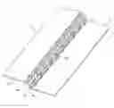 Fig. 01 - Decorated slide fastener